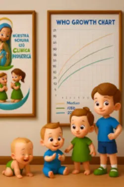 illustración de crecimiento y curvas de crecimiento